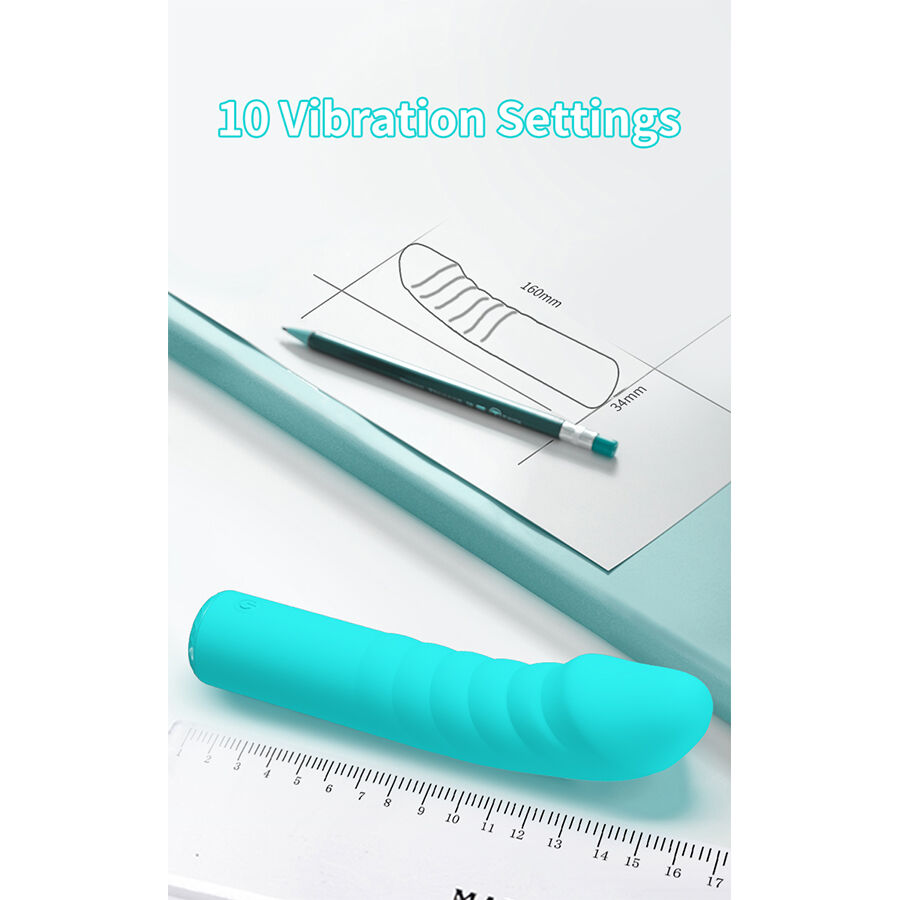 PRETTY LOVE - RYLAN VIBRADOR PUNTO G AZUL - Imagen 7