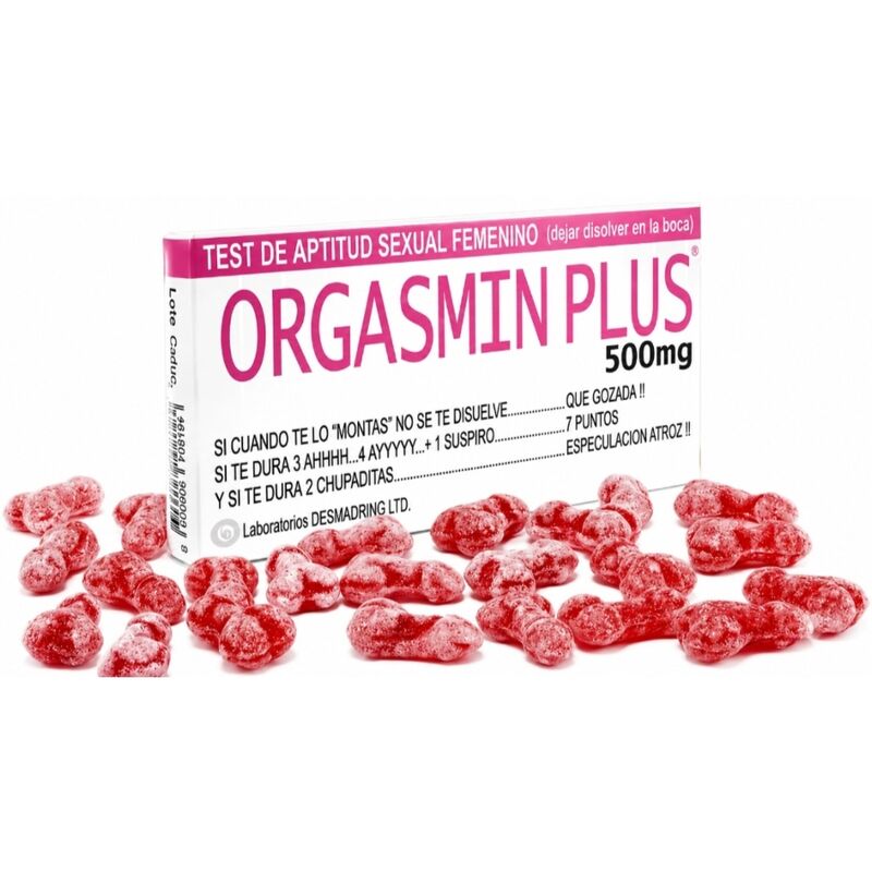 DIABLO GOLOSO - ORGASMIN PLUS CAJA DE CARAMELOS FEMENINO