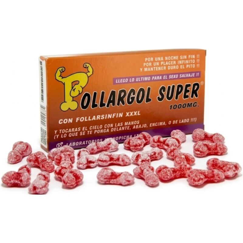 DIABLO GOLOSO - POLLARGOL SUPER CAJA DE CARAMELOS