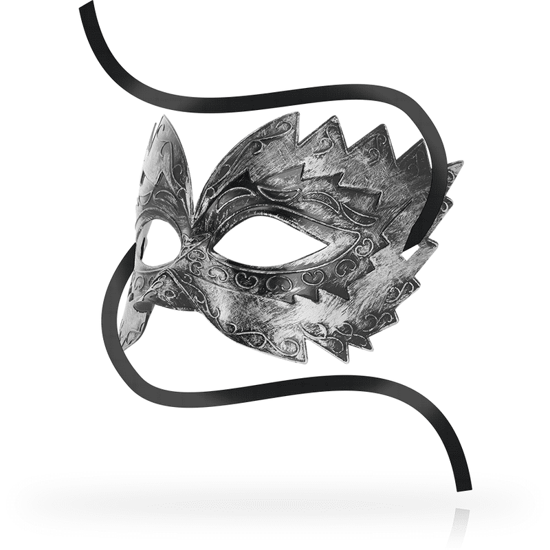 OHMAMA - MASKS ANTIZAZ ESTILO VENECIANO SILVER - Imagen 2