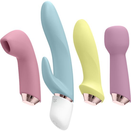 SATISFYER - MARVELOUS FOUR SET VIBRADOR  SUCCIONADOR