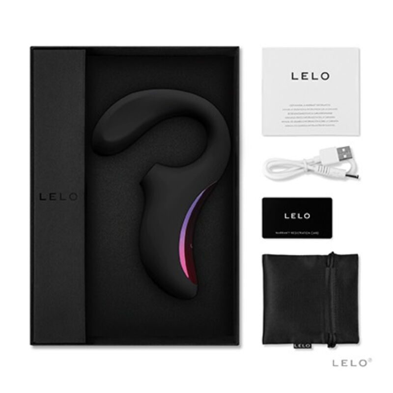 LELO ENIGMA CRUISE MASAJEADOR SONICO DOBLE ESTIMULACION NEGRO - Imagen 4