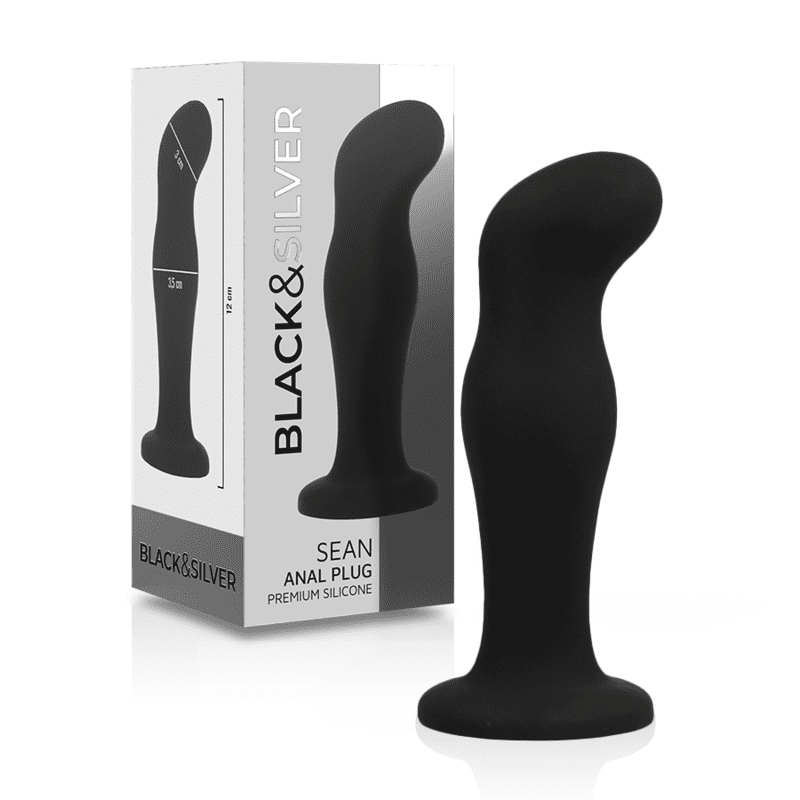 BLACKSILVER - SEAN PLUG ANAL SILICONA PREMIUM NEGRO