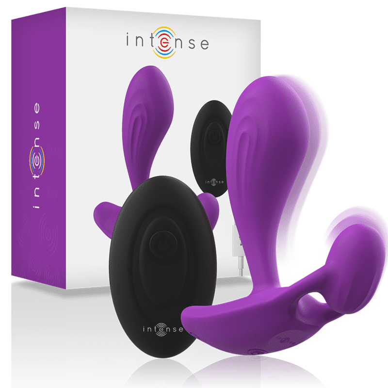INTENSE - SHELLY PLUG ANAL CONTROL REMOTO MORADO
