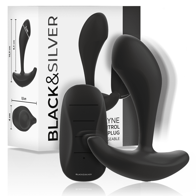 BLACKSILVER - DWAYNE PLUG ANAL SILICONA CONTROL REMOTO