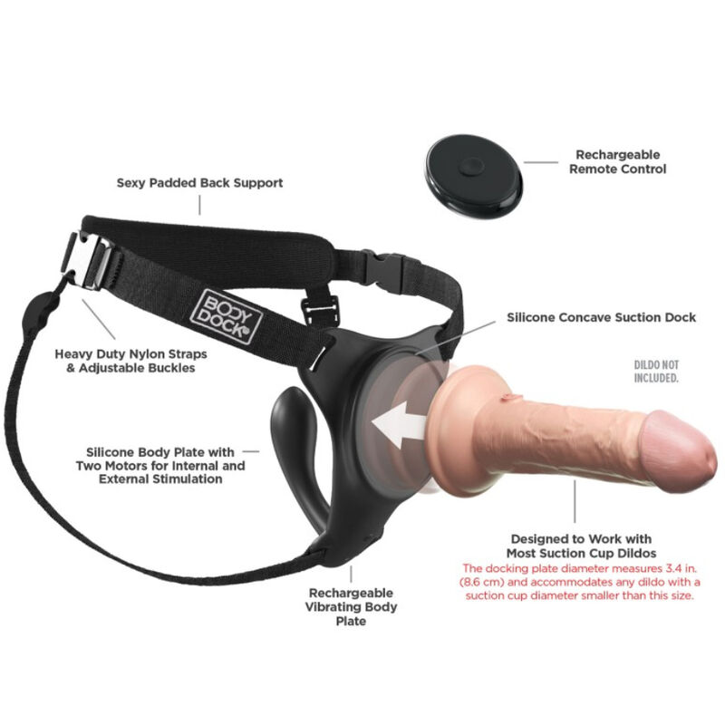 PIPEDREAMS - BODY DOCK G-SPOT PRO HARNESS - Imagen 5