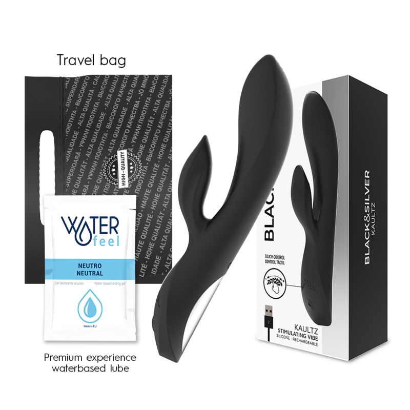 BLACKSILVER - KAULTZ VIBRADOR CONTROL TOUCH
