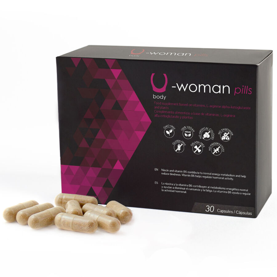 500 COSMETICS - U-LIBIDO AUMENTO LIBIDO FEMENINA - 30 CÁPSULAS