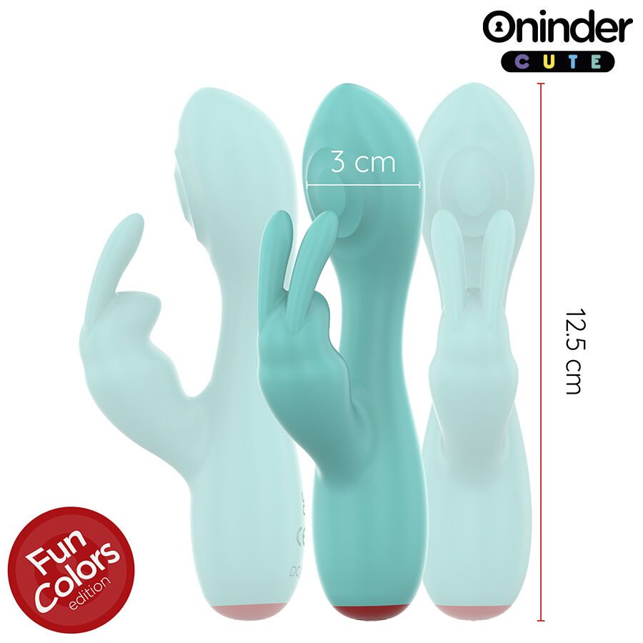 ONINDER CUTE - LOVE BUNNY VIBRADOR PUNTO G Y CLÍTORIS - APP MUNDIAL GRATUITA - Imagen 3