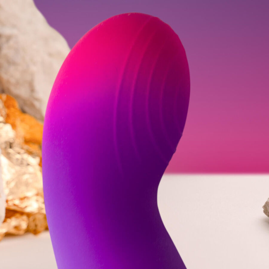 ROCKS- OFF - GLOW GIRL VIBE VIBRADOR G-SPOT DISCRETO MORADO - Imagen 4