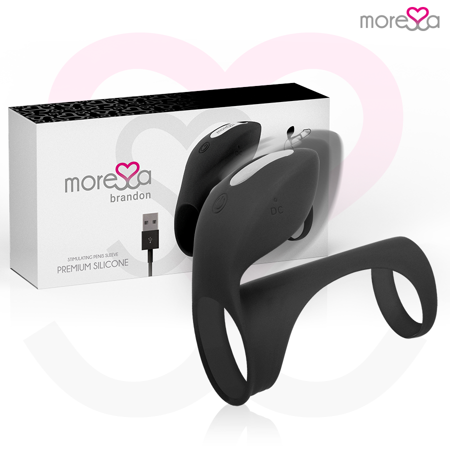 MORESSA - BRANDON ANILLO VIBRADOR CON FUNDA
