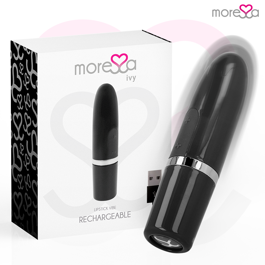 MORESSA - IVY VIBRADOR ESTIMULADOR VIAJE NEGRO