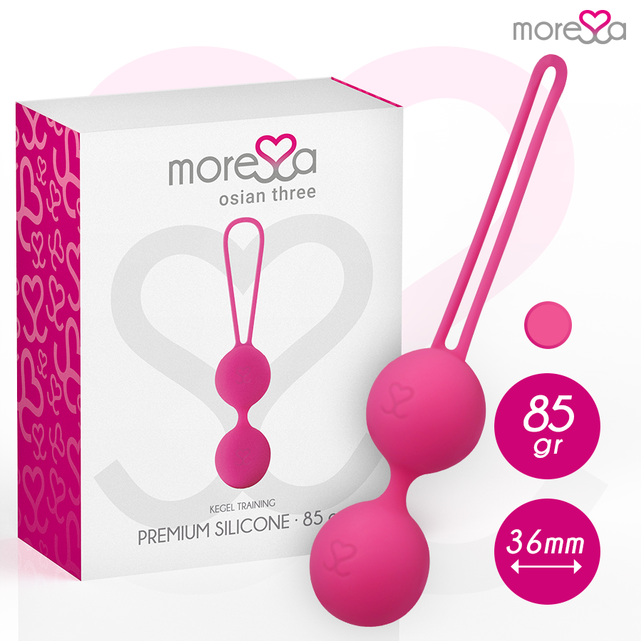 MORESSA - OSIAN THREE PREMIUM SILICONA ROSA