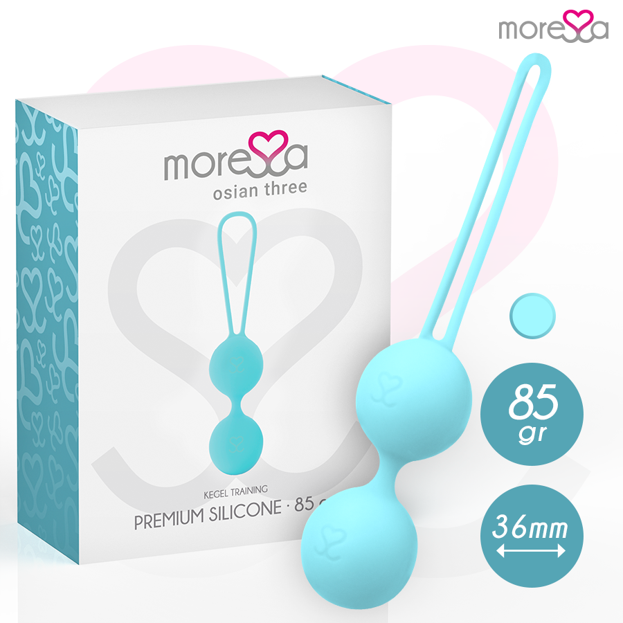MORESSA - OSIAN THREE PREMIUM SILICONA TURQUESA