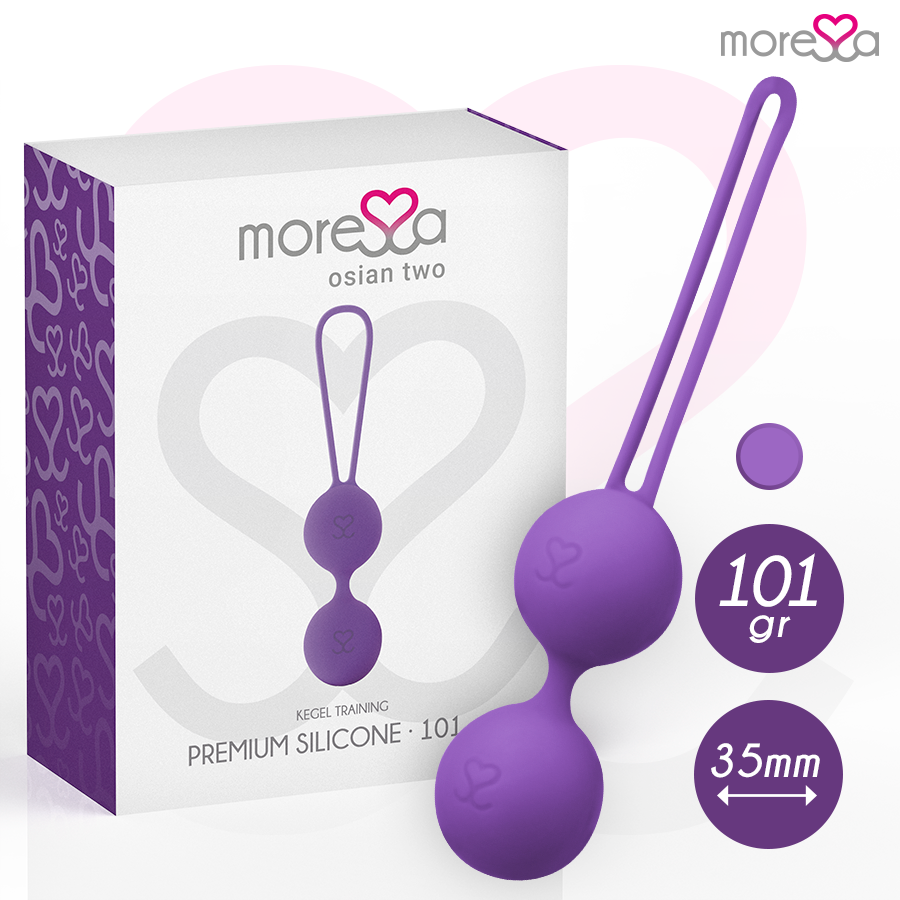 MORESSA - OSIAN TWO PREMIUM SILICONA LILA