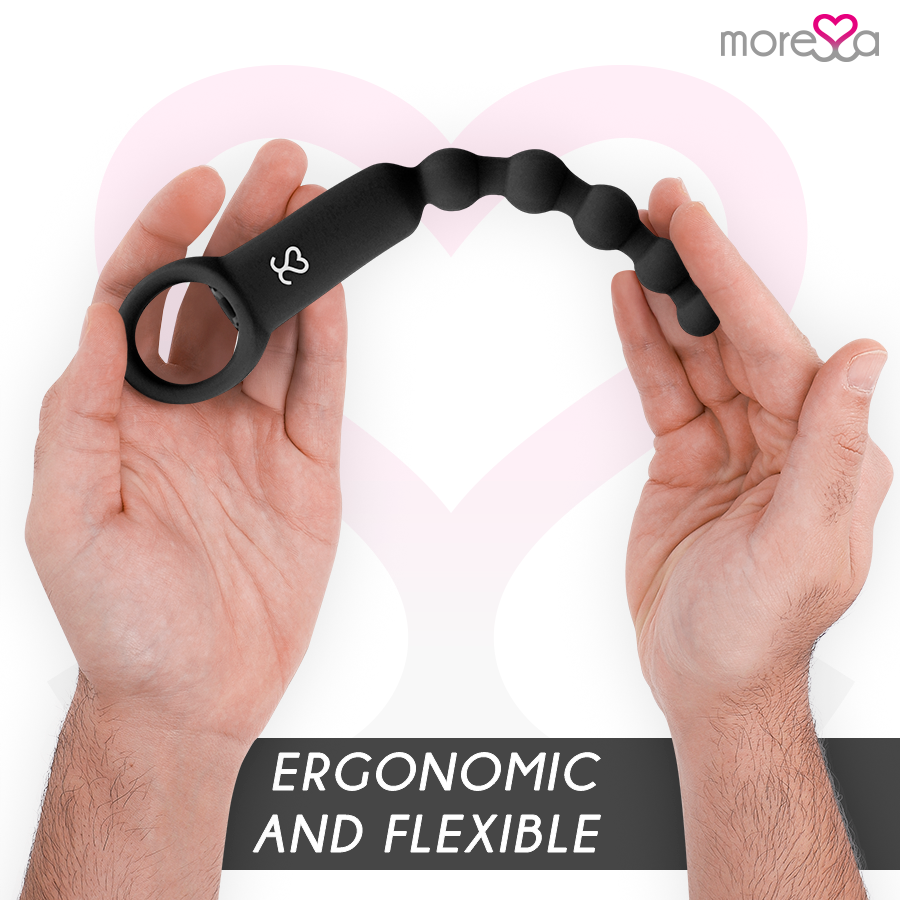 MORESSA - RONIE CONTROL REMOTO PLACER ANAL NEGRO - Imagen 5