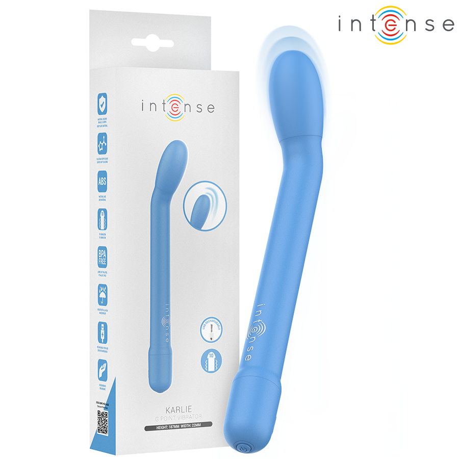 INTENSE - ESTIMULADOR PUNTO-G AZUL