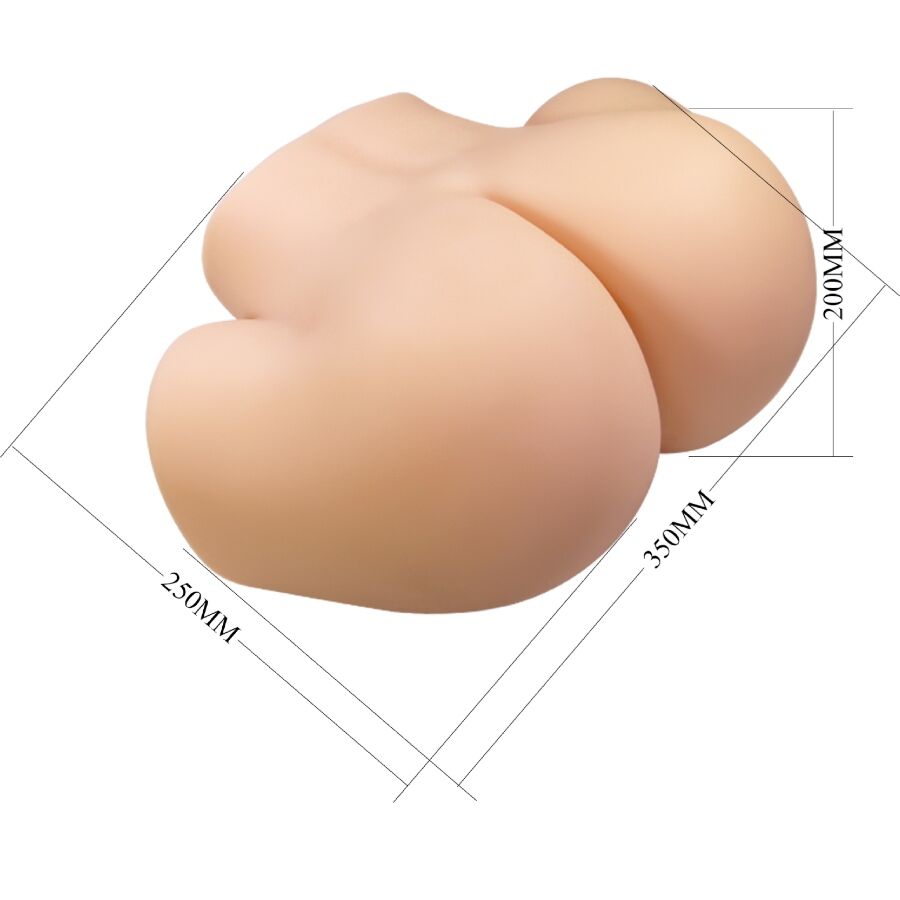 CRAZY BULL - VIVIAN TRASERO FEMENINO REALISTA VAGINA Y ANAL 7 KG - Imagen 5