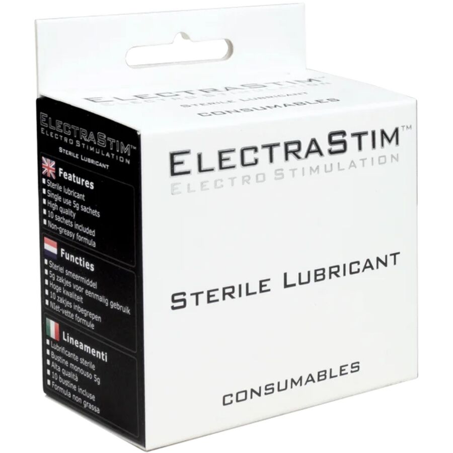 ELECTRASTIM - LUBRICANTE ESTERILIZANTE PACK DE 10 UDS