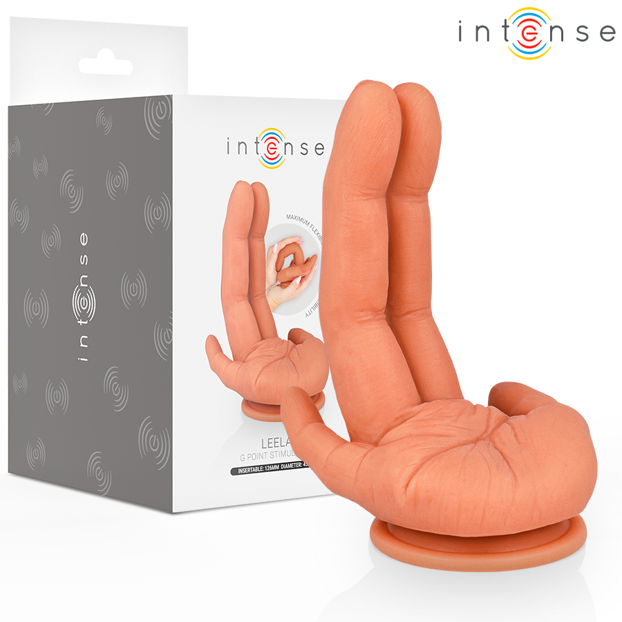 INTENSE - LEELA ESTIMULADOR PUNTOG MANO FLEXIBLE 12,6 CM