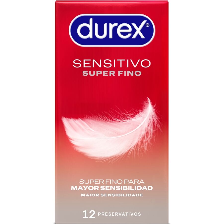 DUREX - SENSITIVO CONTACTO TOTAL 12 UNIDADES