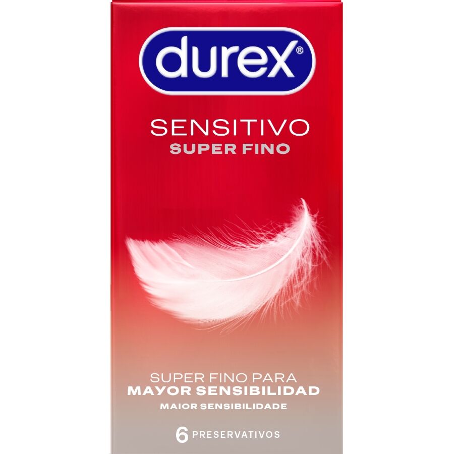 DUREX - SENSITIVO CONTACTO TOTAL 6 UNIDADES