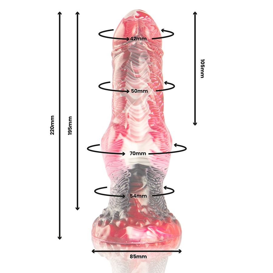 EPIC - HELIOS DILDO CON TESTÍCULOS CALOR Y ÉXTASIS - Imagen 2