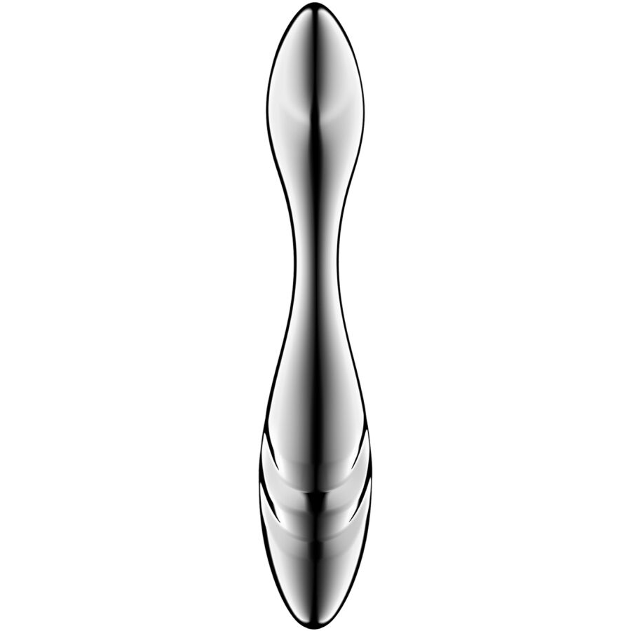 SATISFYER - PURE GRAVITY 3 DILDO ACERO INOXIDABLE DOBLE USO - Imagen 2