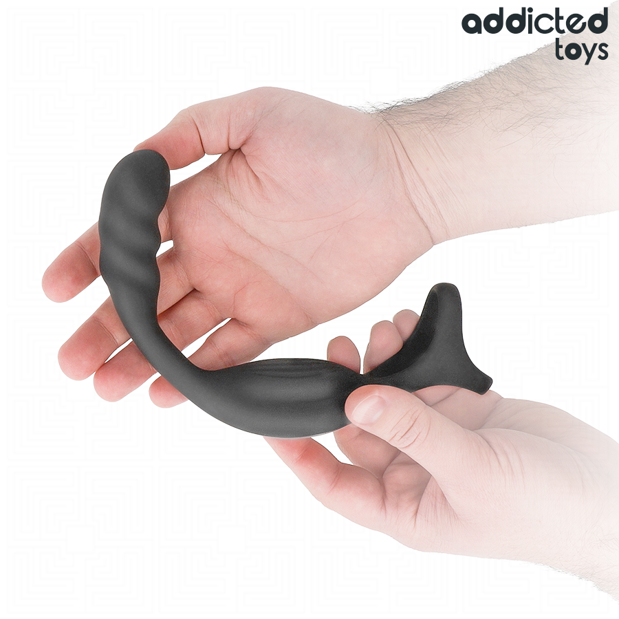 ADDICTED TOYS - ANILLO DOBLE VIBRADOR PROSTÁTICO CONTROL REMOTO - Imagen 2