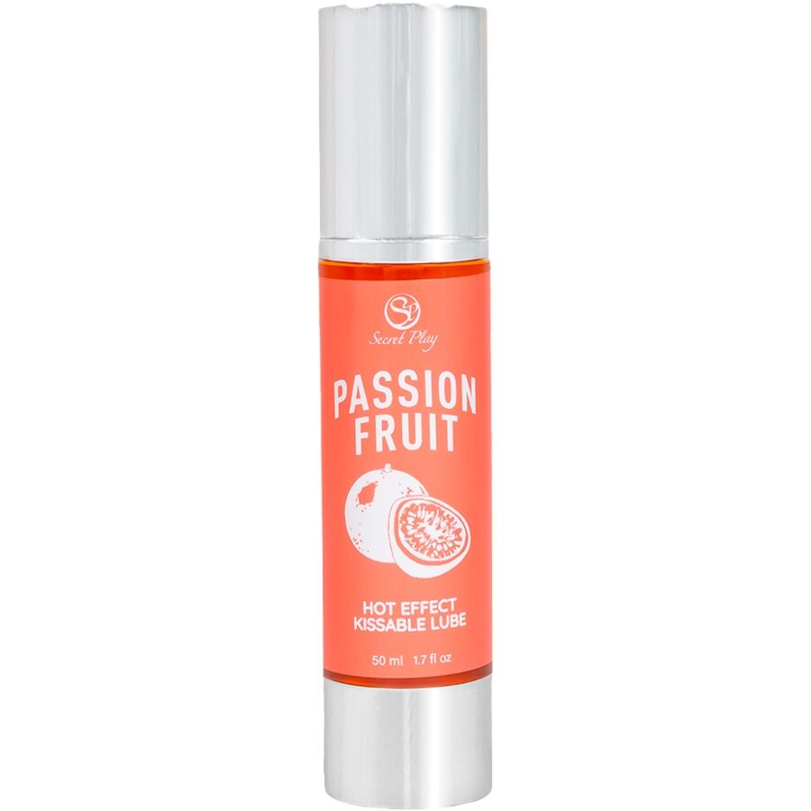 SECRETPLAY - LUBRICANTE EFECTO CALOR FRUTA DE LA PASIÓN 50 ML