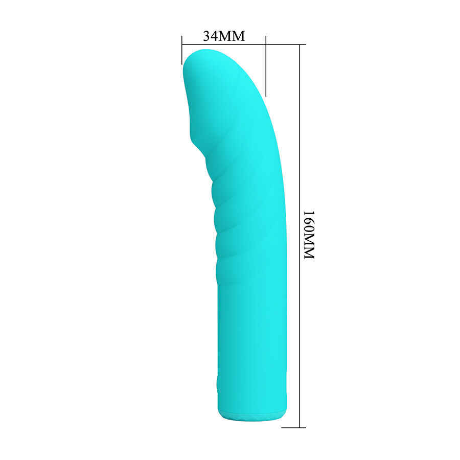 PRETTY LOVE - RYLAN VIBRADOR PUNTO G AZUL - Imagen 4