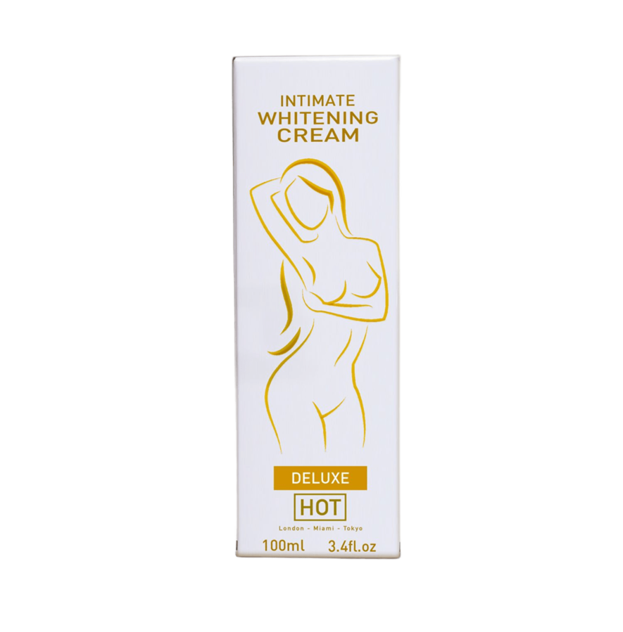 HOT - CREMA BLANQUEADORA ÍNTIMA DELUXE 100 ML - Imagen 3