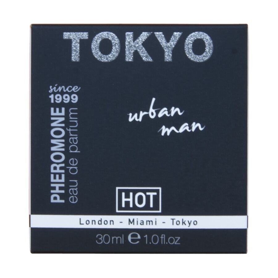 HOT - PERFUME CON FEROMONAS TOKYO URBAN HOMBRE 30 ML - Imagen 2