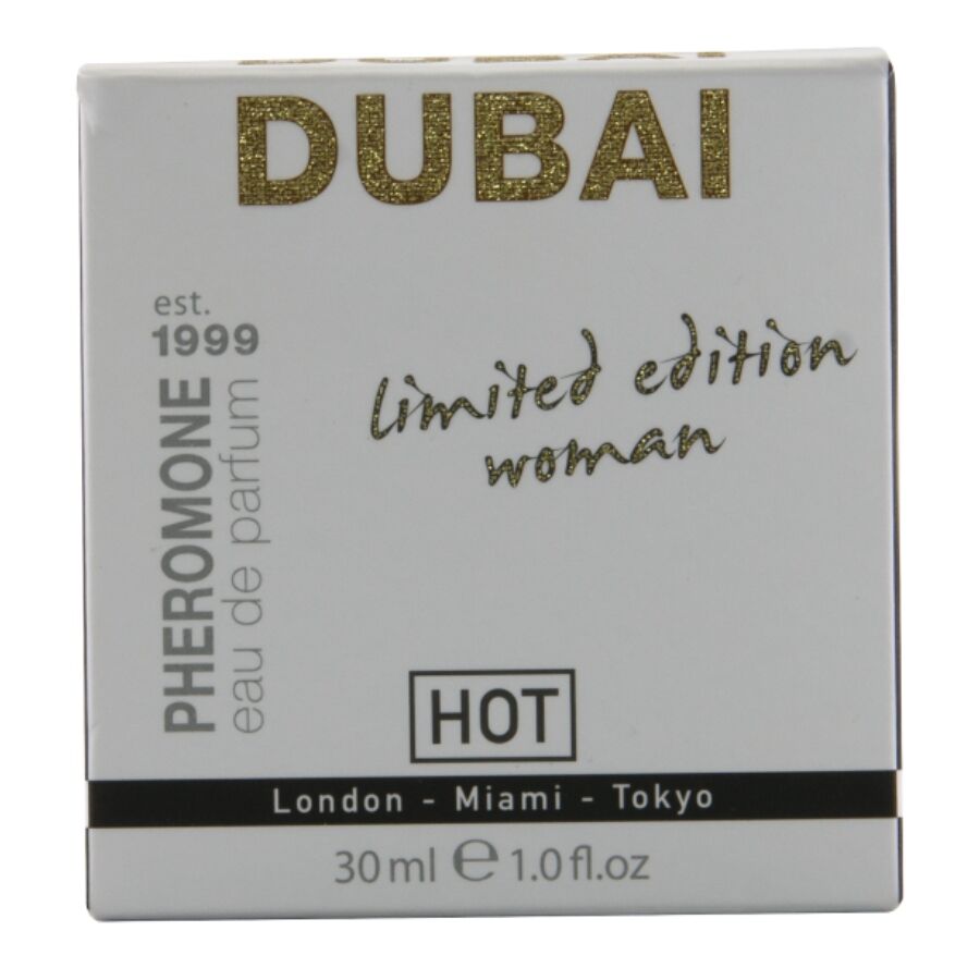 HOT - PERFUME CON FEROMONAS DUBAI EDICIÓN LIMITADA MUJER 30 ML - Imagen 2