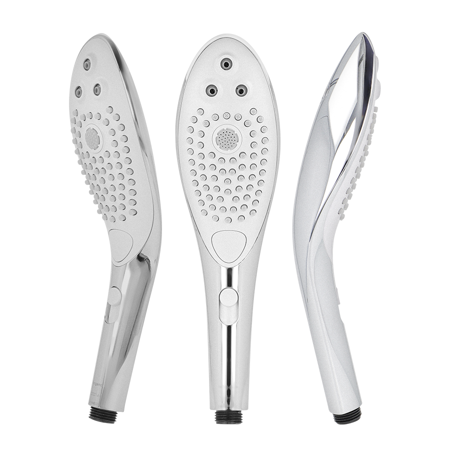 WOMANIZER - WAVE CABEZAL DE DUCHA ESTIMULADOR DE CLITORÍS PLATEADO - Imagen 2