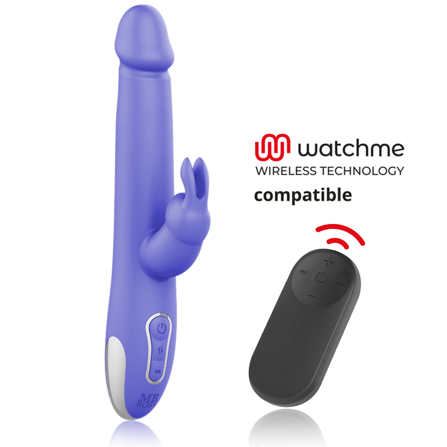 MR BOSS - ARTURO VIBRATOR ROTATOR COMPATIBLE CON WATCHME WIRELESS TECHNOLOGY