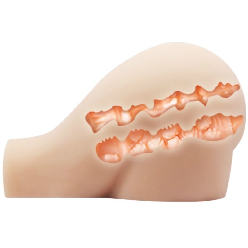 CRAZY BULL - VAGINA Y ANO REALISTICOS CON VIBRACION POSICION 8 - Imagen 5