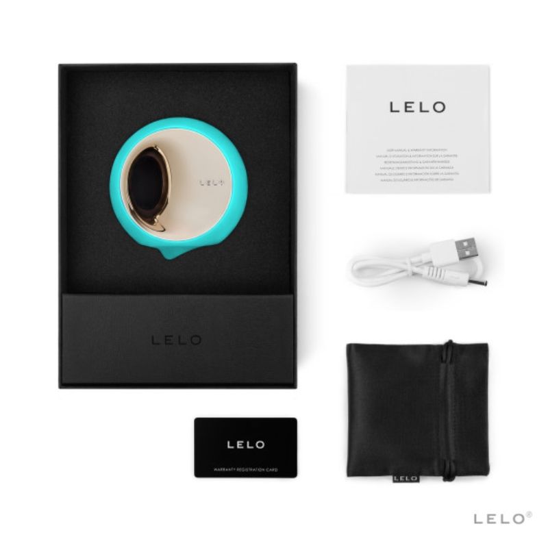 LELO - ORA 3 ESTÍMULADOR SEXO ORAL VERDE AGUA - Imagen 2