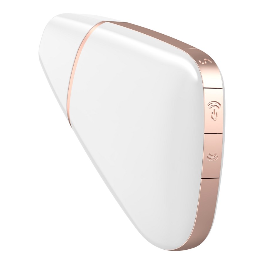 SATISFYER LOVE TRIANGLE ESTIMULADOR Y VIBRADOR - BLANCO - Imagen 2